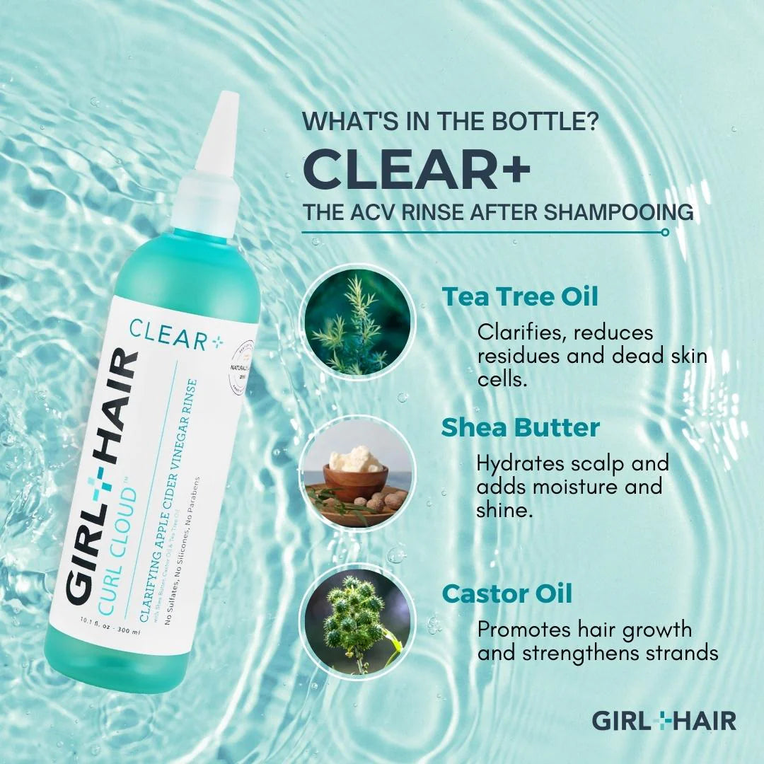 Apple Cider Vinegar Hair and Scalp Rinse | GIRL+HAIR