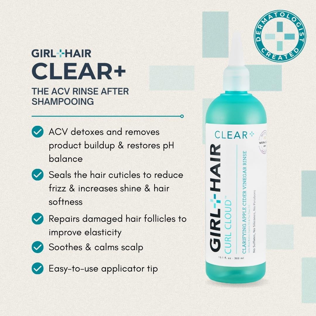 Apple Cider Vinegar Hair and Scalp Rinse | GIRL+HAIR