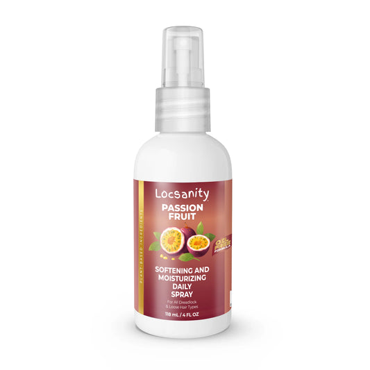 Passion Fruit Softening and Moisturizing Daily Spray for Locs, Dreadlocks, Sisterlock, Microlock, Locs, Oil-Free Hair Scalp Moisturizer