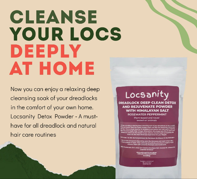 Deep Clean Detox and Rejuvenate Dreadlock Powder