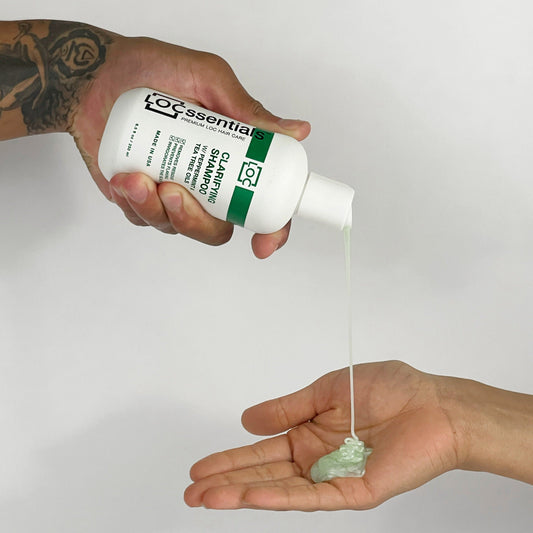 Clarifying Shampoo W/ Peppermint & Tea Tree Oils