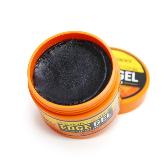 Edge Gel | Extreme Hold Edge Control Gel | No Flaking, Itching, or Split Ends | Long Lasting Style for Braids, Locks, Twists, Cornrows | 5 Oz